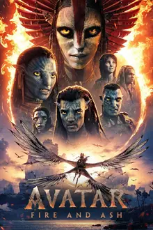 Affiche du film Avatar : Fire and Ash, disponible en VOD sur Agence IPTV