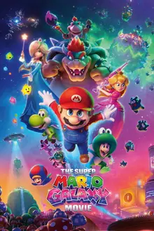 Affiche du film The Super Mario Galaxy Movie, disponible en VOD sur Agence IPTV